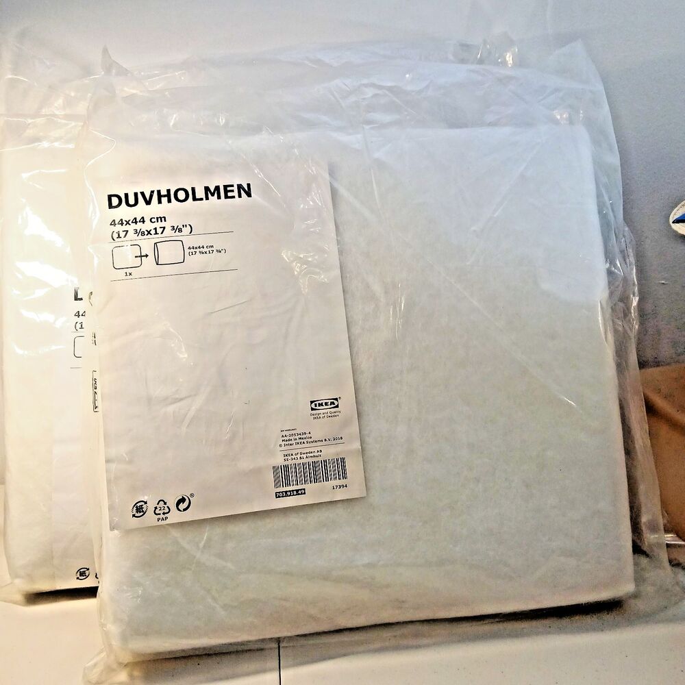 Ikea Duvholmen Outdoor Chair Pad Square (17 3/8x17 3/8) 703.918.49 NEW Set of 2